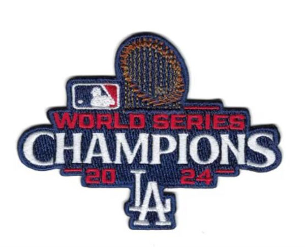 Embroidered 2024 MLB World Series Champions Los Angeles Dodgers Jersey Patch