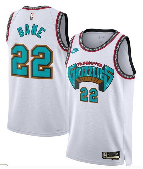 Mens Memphis Grizzlies #22 Desmond Bane 30TH Anniversary Classic Edition Swingman Jersey