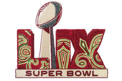 Embroidered Super Bowl LIX Patch