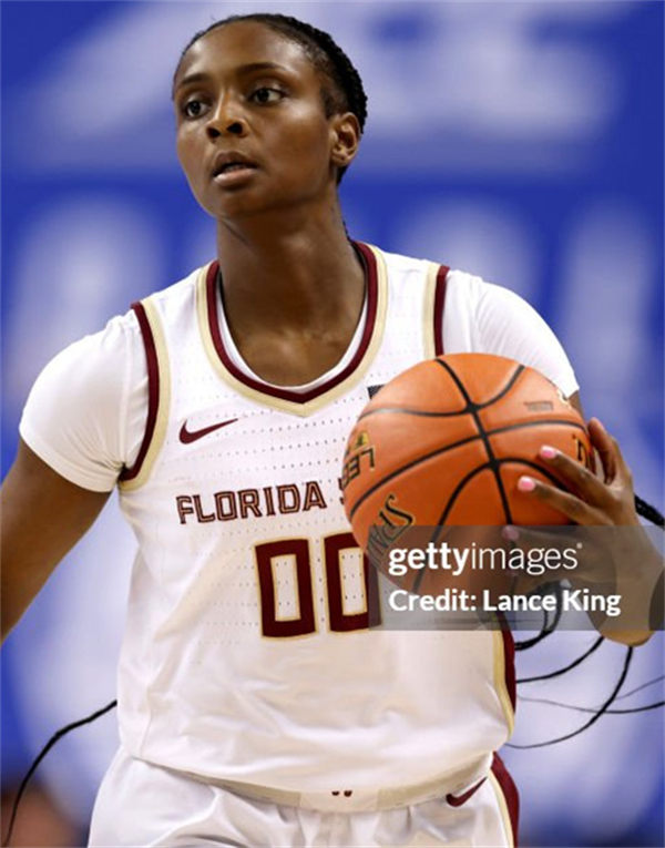 Unisex Florida State Seminoles #00 Ta'Niya Latson White women's basketball Game Jersey