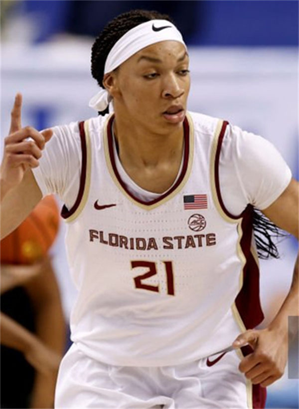 Unisex Florida State Seminoles #21 Makayla Timpson White women's basketball Game Jersey