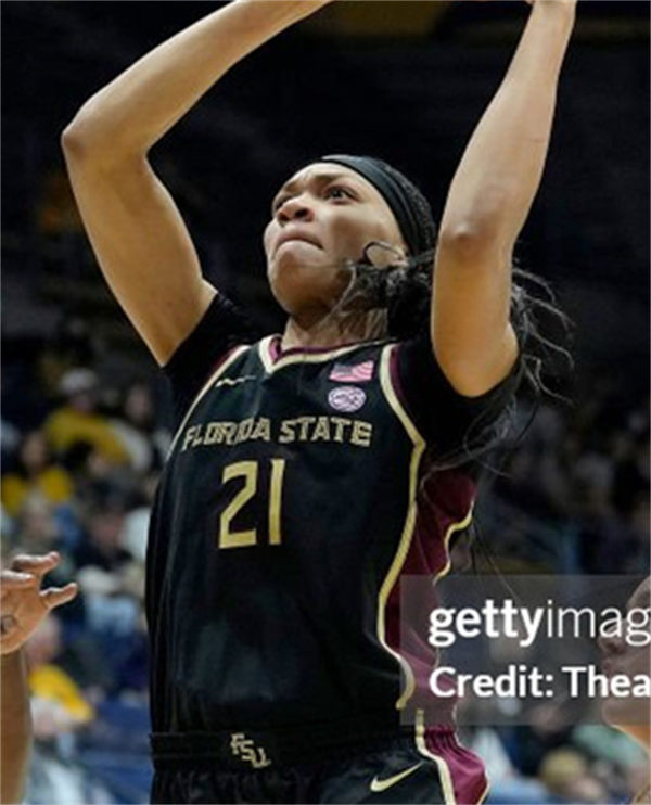 Unisex Florida State Seminoles #21 Makayla Timpson Black women's basketball Game Jersey