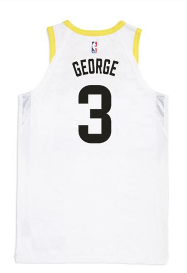 Mens Utah Jazz #3 Keyonte George Nike White Association Edition Jersey