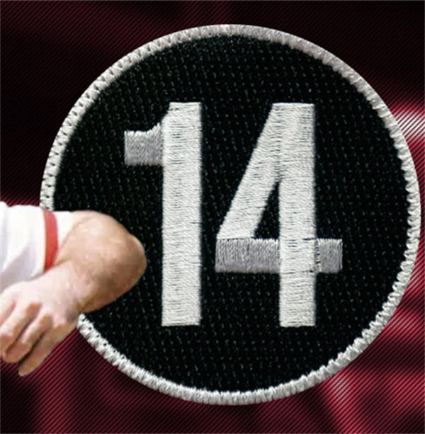 Cincinnati Reds #14 Pete Rose memorial patch