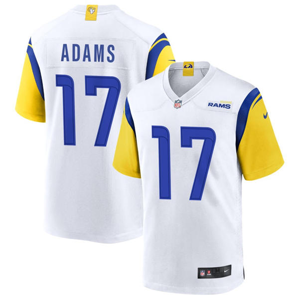 Mens Los Angeles Rams #17 Davante Adams Nike White Alternate  Vapor F.U.S.E. Limited Jersey