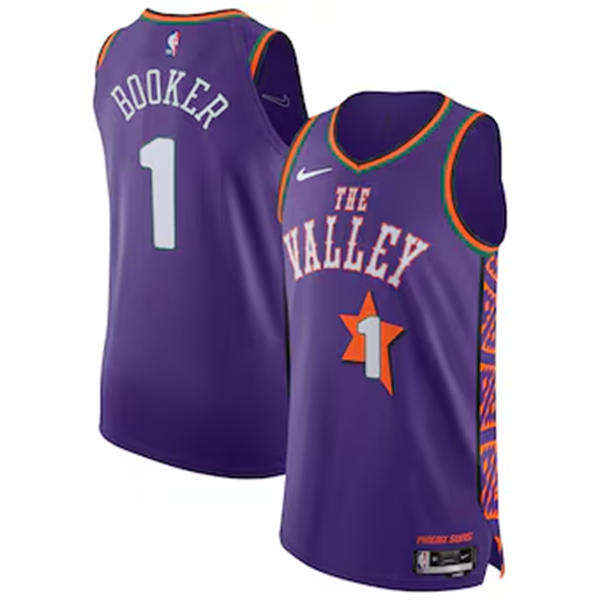 Mens Phoenix Suns #11 Bol Bol 2024-25 Purple City Edition Jersey