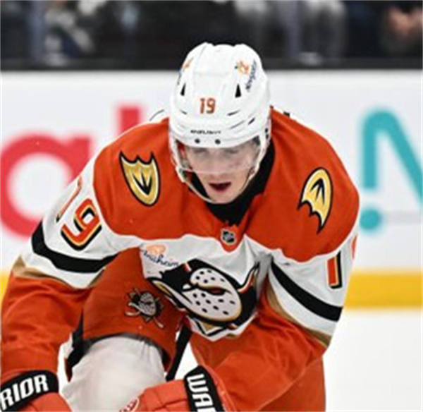 Mens Anaheim Ducks #19 Troy Terry Fanatics 2025 Away White Player Jersey
