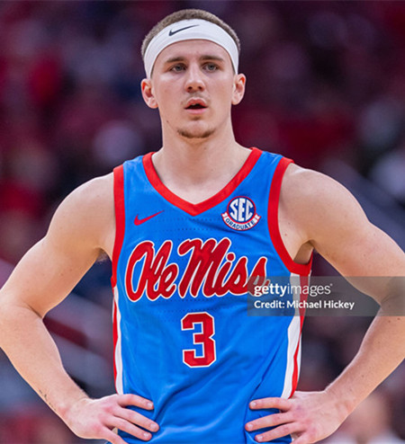Mens Youth Ole Miss Rebels #3 Sean Pedulla Powder Blue College Football Game Jersey