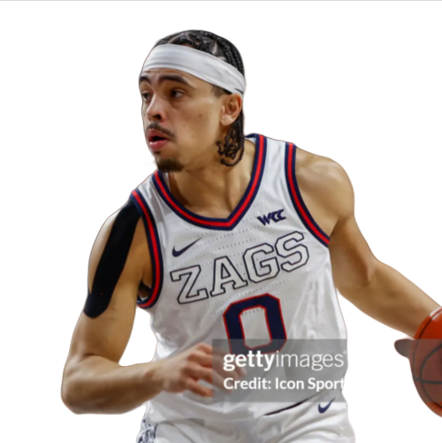 Mens Gonzaga Bulldogs #0 Ryan Nembhard 2021 White ZAGS Nike NCAA College Basketball Jersey