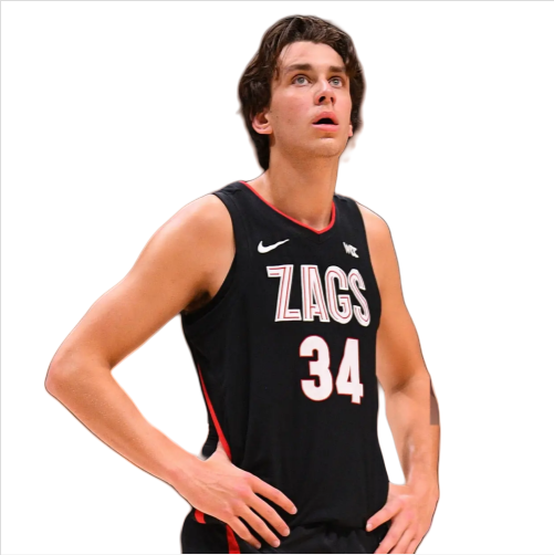 Mens Gonzaga Bulldogs #34 Braden Huff Nike 2021-22 Black WCC College Basketball Game Jersey