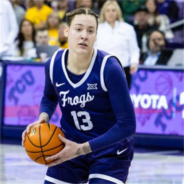 Unisex TCU Horned Frogs #13 Sedona Prince Purple Frogs women's basketball Limited Jersey