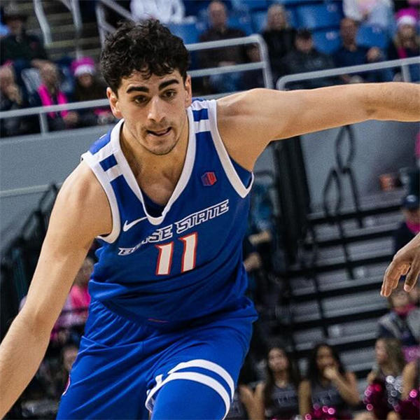 Mens Youth Boise State Broncos #11 Alvaro Cardenas 2025 Nike Royal Basketball Game Jersey