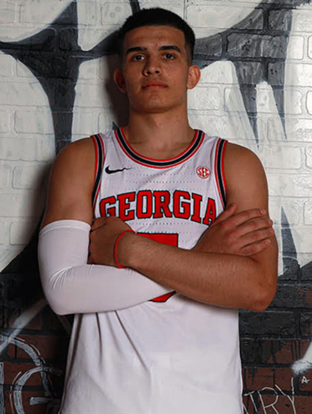 Mens Youth Georgia Bulldogs #3 Savo Drezgic White Retro College Basketball Game Jersey