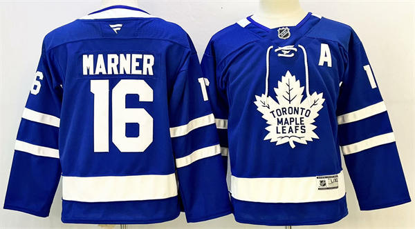 Youth Toronto Maple Leafs #16 Mitchell Marner Fanatics Blue Jersey
