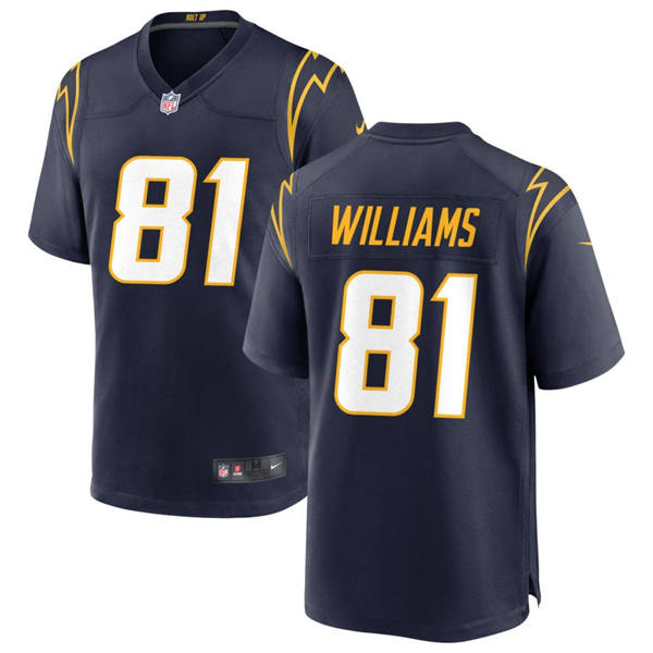Youth Los Angeles Chargers #81 Mike Williams Nike Navy Alternate Limited Jersey