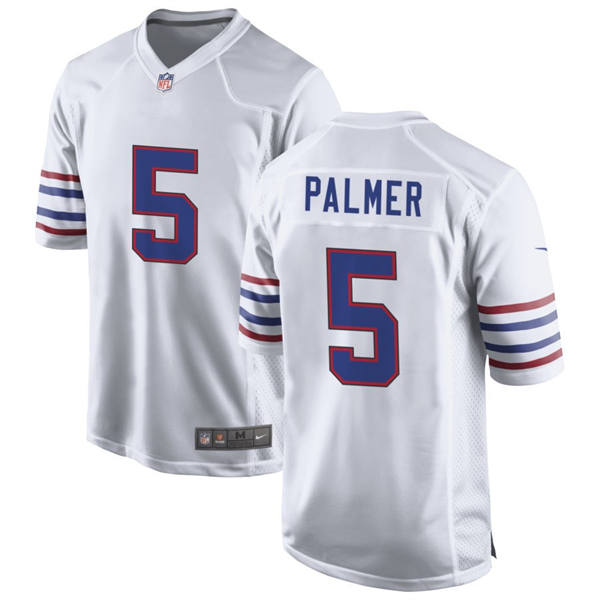Youth Buffalo Bills #5 Josh Palmer Nike White Alternate Retro Limited Jersey