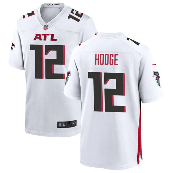 Men's Atlanta Falcons #12 KhaDarel Hodge Nike White Vapor Limited Jersey