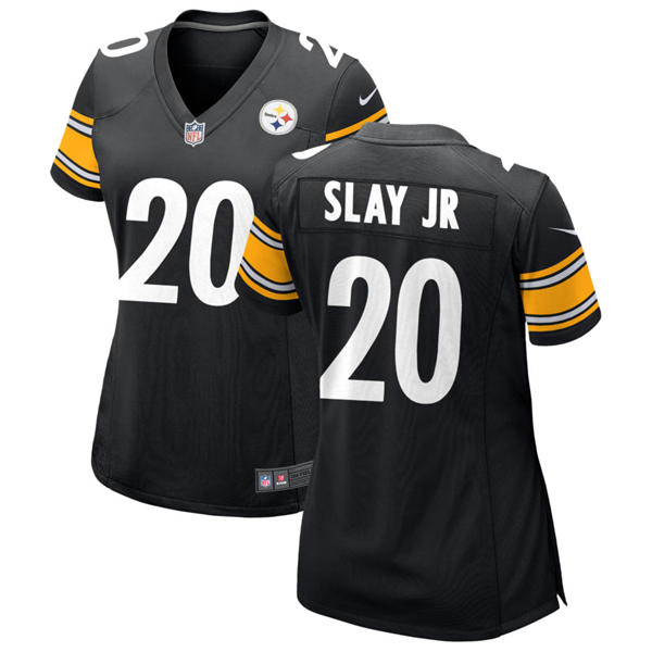 Women's Pittsburgh Steelers #20 Darius Slay Jr Nike Black Limited Jersey