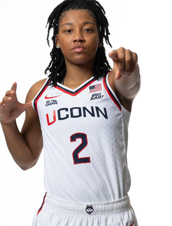 Unisex UConn Huskies #2 KK Arnold Nike 2025 White Women's Basketball NCAA TOURNAMENT Jersey
