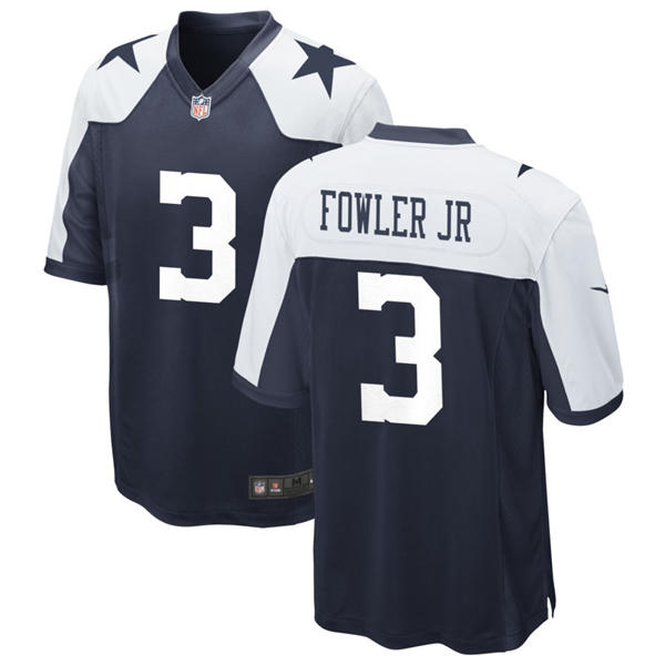 Mens Dallas Cowboys #3 Dante Fowler Jr Nike Navy Alternate Vapor F.U.S.E. Limited Jersey