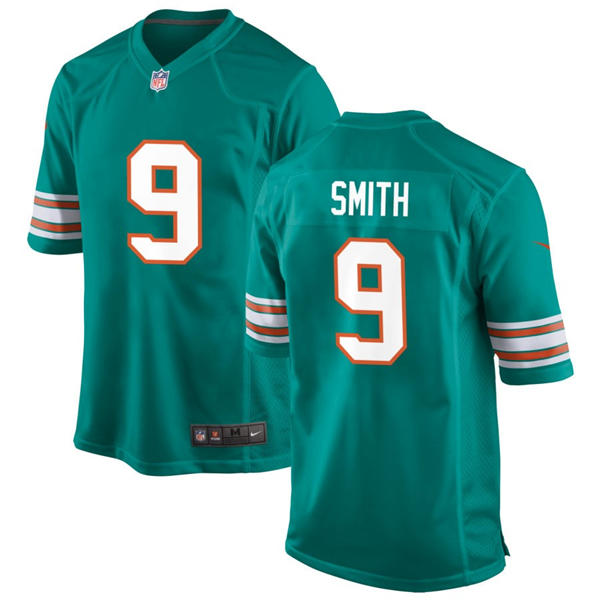 Youth Miami Dolphins #9 Jonnu Smith Nike Aqua Alternate Limited Jersey