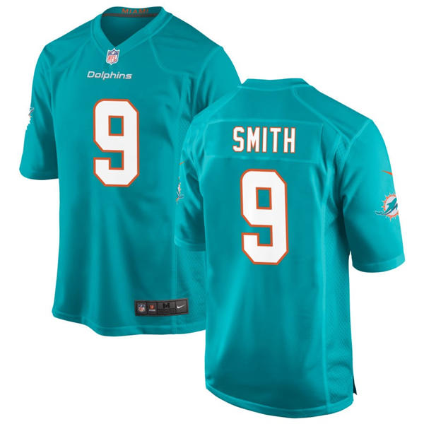 Youth Miami Dolphins #9 Jonnu Smith Nike Aqua Limited Jersey