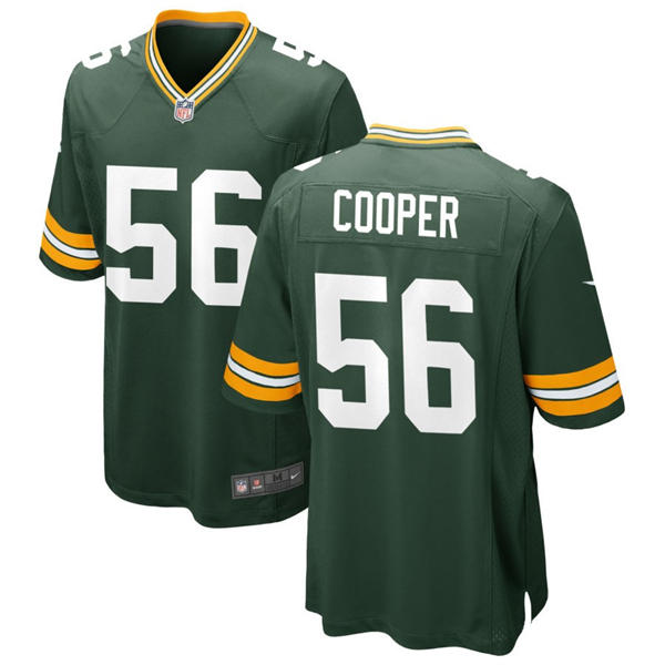 Mens Green Bay Packers #56 Edgerrin Cooper Nike Green F.U.S.E. Vapor Limited Jersey