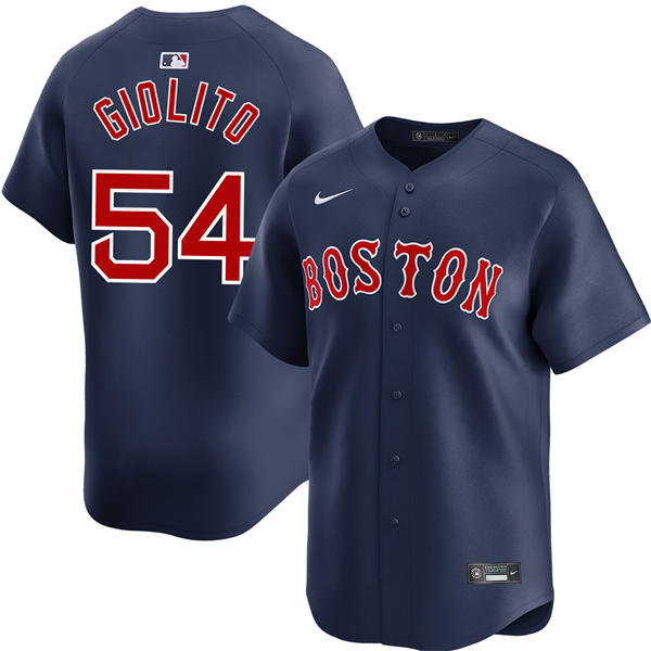 Mens Boston Red Sox #54 Lucas Giolito Nike Navy Alternate Limted Player Jersey