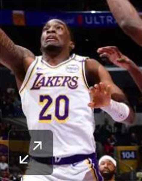Mens Los Angeles Lakers #20 Shake Milton White Association Edition Jersey