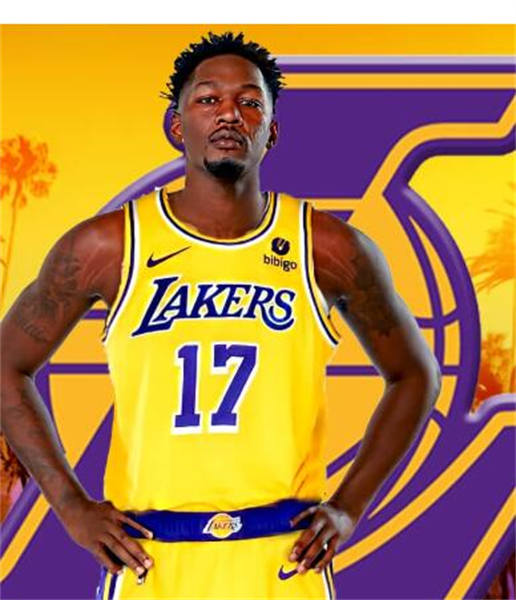 Mens Los Angeles Lakers #17 Dorian Finney-Smith Gold Icon Edition Jersey
