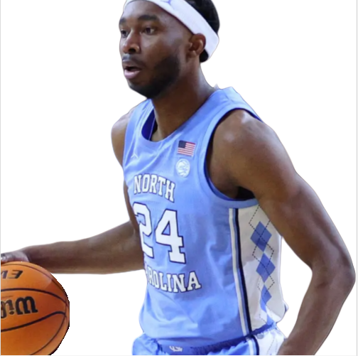 Mens Youth North Carolina Tar Heels #24 Jae'Lyn Withers Carolina Blue College Baseketball Game Jersey
