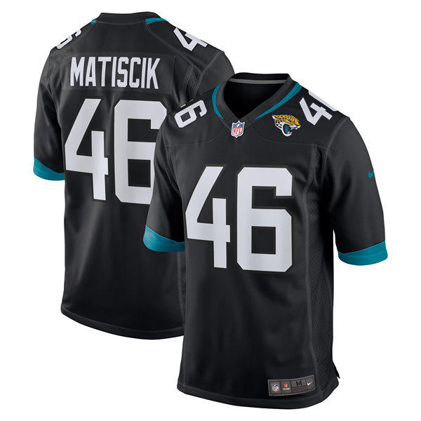 Youth Jacksonville Jaguars #46 Ross Matiscik Nike Black Limited Jersey