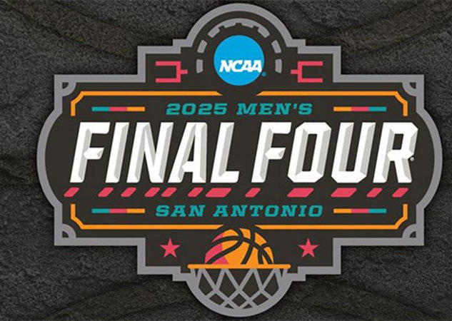 Embroidered 2025 NCAA College Basketball Mens Final Four Game San Antonio Logo 