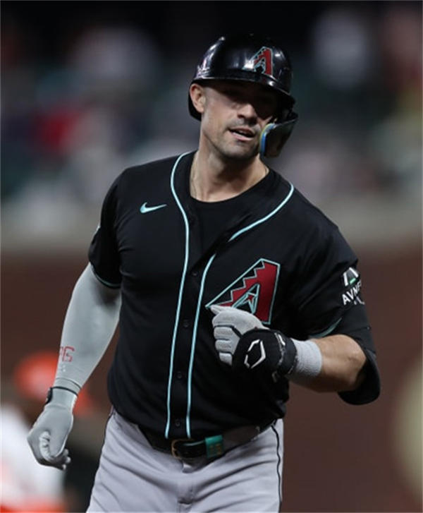 Mens Arizona Diamondbacks #15 Randal Grichuk Nike Black Alternate Limited Jersey