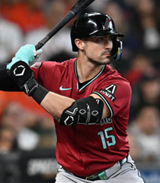 Mens Arizona Diamondbacks #15 Randal Grichuk Nike Crimson Alternate Limited Jersey