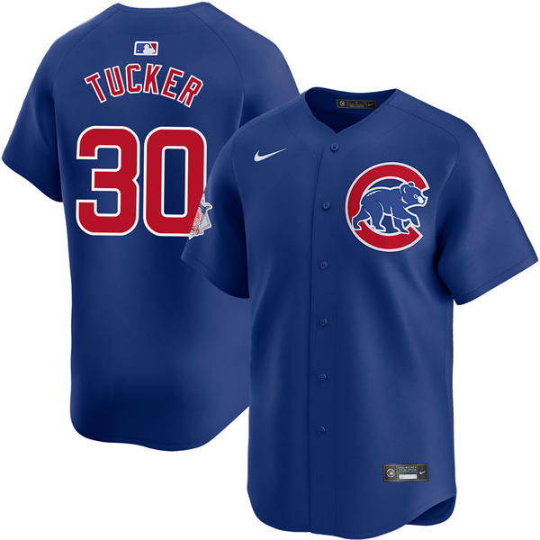 Youth Chicago Cubs #30 Kyle Tucker Royal Alternate Limited Player Jersey